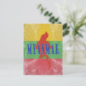 Myanmar Briefkaart (Staand voorkant)