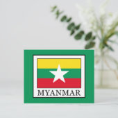 Myanmar Briefkaart (Staand voorkant)