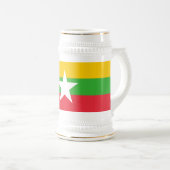 Myanmar Flag Bierpul (Voorkant rechts)