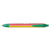Myanmar Flag Blauwe Inkt Pen (Achterkant)