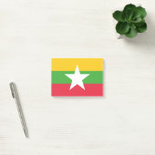 Myanmar Flag Post-it® Notes (Kantoor)