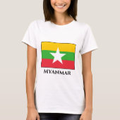 Myanmar Flag T-shirt (Voorkant)