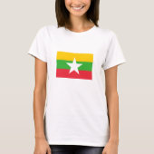Myanmar Flag T-shirt (Voorkant)
