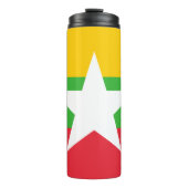 Myanmar Flag Thermosbeker (Voorkant)