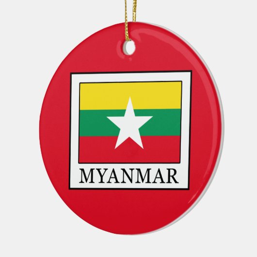 Myanmar Keramisch Ornament (Links)