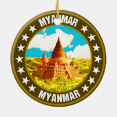 Myanmar Keramisch Ornament (Achterkant)