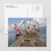 Myanmar Lifestyle Briefkaart (Voorkant / Achterkant)