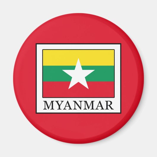 Myanmar Magneet (Voorkant)