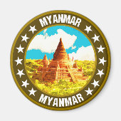 Myanmar Magneet (Voorkant)
