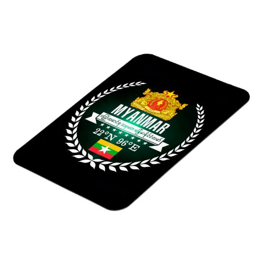 Myanmar Magneet (Linkerzijde)