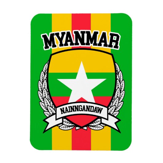 Myanmar Magneet (Verticaal)