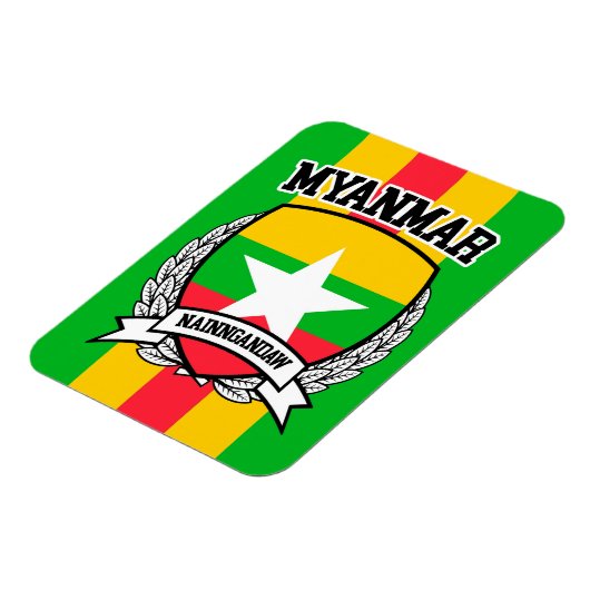 Myanmar Magneet (Linkerzijde)