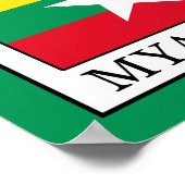 Myanmar Poster (Hoek)