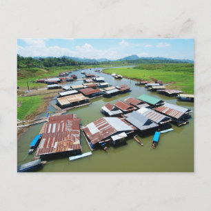 Myanmar Raft Briefkaart