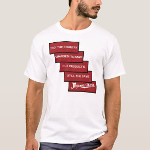 Myanmar-Shave - geactualiseerd Birma-Shave T-shirt
