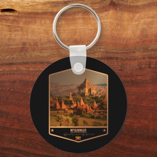 Myanmar Sleutelhanger (Voorkant)