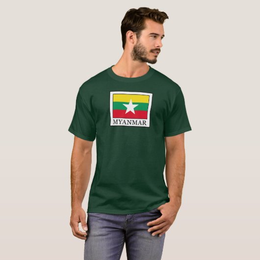 Myanmar T-shirt (Voorkant volledig)