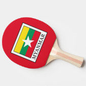 Myanmar Tafeltennisbatje (Zijkant)