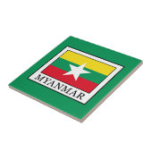 Myanmar Tegeltje (Zijkant)