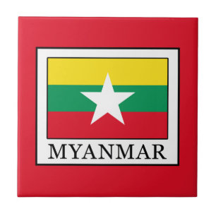 Myanmar Tegeltje
