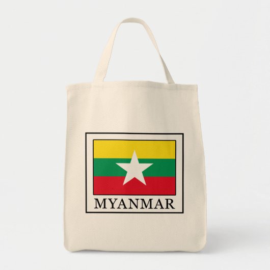 Myanmar Tote Bag (Voorkant)