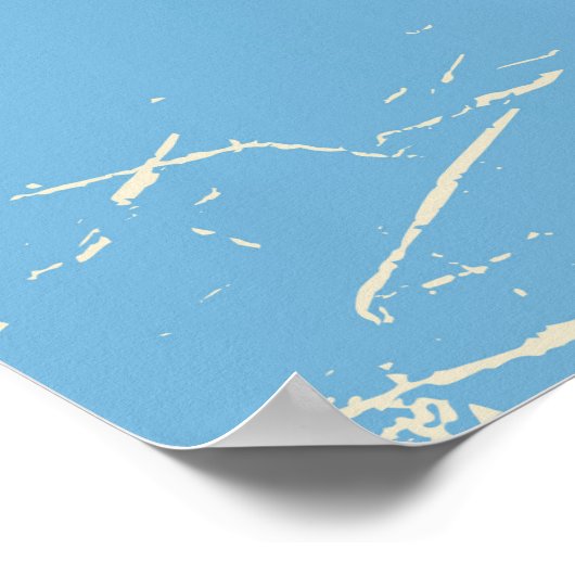 Myanmar vintage-poster poster (Hoek)