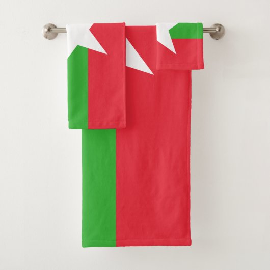 Myanmar-vlag Bad Handdoek (Insitu)