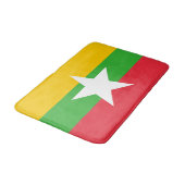 Myanmar-vlag Badmat (Gekanteld)