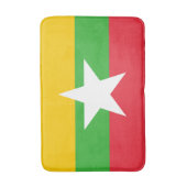 Myanmar-vlag Badmat (Voorkant Verticaal)