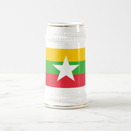 Myanmar-vlag Bierpul (Center)