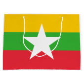 Myanmar-vlag Groot Cadeauzakje (Voorkant)