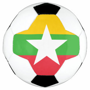 Myanmar-vlag Voetbal