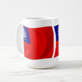 Myanmar Vlagmok Koffiemok (Voorkant links)