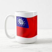 Myanmar Vlagmok Koffiemok (Links)