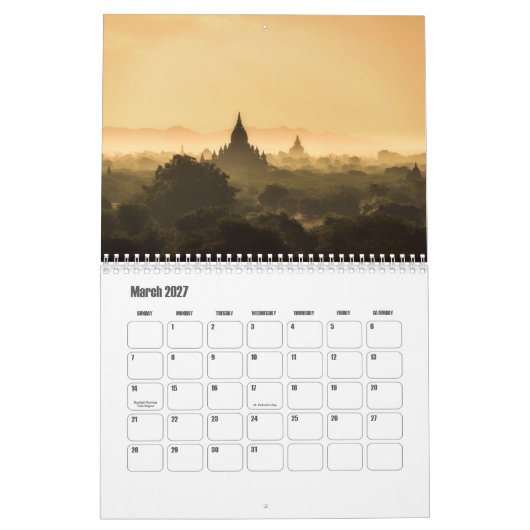 Myanmarese kalender (Mar 2027)