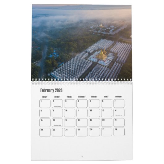 Myanmarese kalender (Feb 2026)