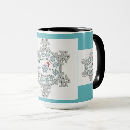 Myasthenia Gravis* Alles wat ik voor Kerstmis wil. Mok (Voorkant rechts)