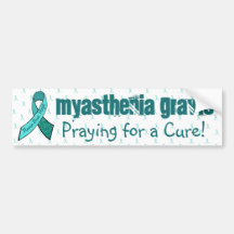 Myasthenia Gravis Awareness Bumpersticker