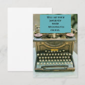 Myasthenia Gravis Awareness [D] Bedankkaart (Voorkant / Achterkant)