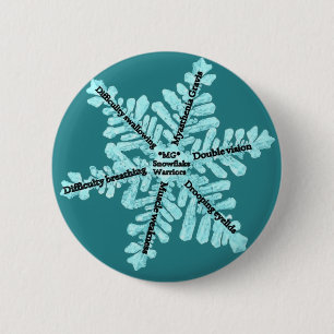 Myasthenia Gravis Awareness Gifts Ronde Button 5,7 Cm