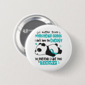Myasthenia Gravis Awareness Month Ribbon Gifts Ronde Button 5,7 Cm (Voorkant /achterkant)