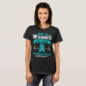 Myasthenia Gravis Awareness Month Ribbon Gifts T-shirt (Voorkant volledig)