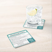 Myasthenia Gravis Bewustheid Kartonnen Onderzetters (Insitu)