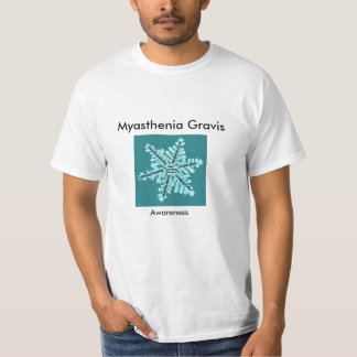 Myasthenia Gravis Bewustheid T-shirt