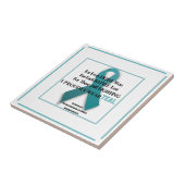 Myasthenia Gravis Bewustheid Tegeltje (Zijkant)