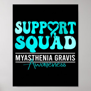 Myasthenia Gravis bewustzijnsondersteuning Myasthe Poster