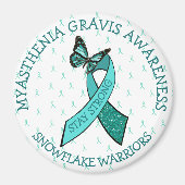 Myasthenia Gravis blijft een sterke bewustwording  Magneet (Voorkant)
