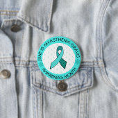 Myasthenia Gravis Hope Button Butterfly (In situ)