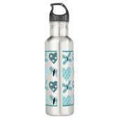 Myasthenia Gravis Hope, Courage, Sterkte Waterfles (Achterkant)