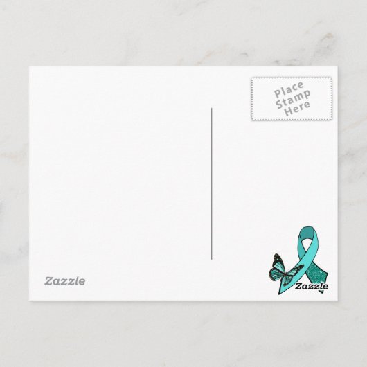 Myasthenia gravis hope vlinderlint Briefkaart (Achterkant)